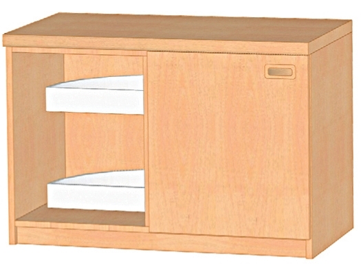 Küchen-Eckunterschrank für Ecke links Küchen-Eckunterschrank für Ecke links