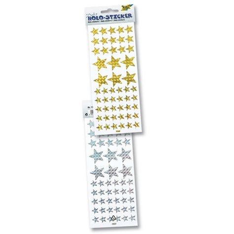 Holo-Sticker Sterne