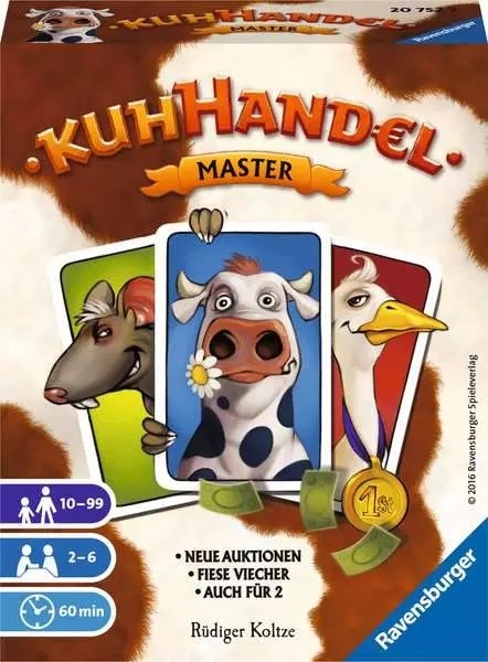 35ab6f32d5fad0998a2efc4f56bb42a881837494 Kuhhandel Master, Kartenspiel