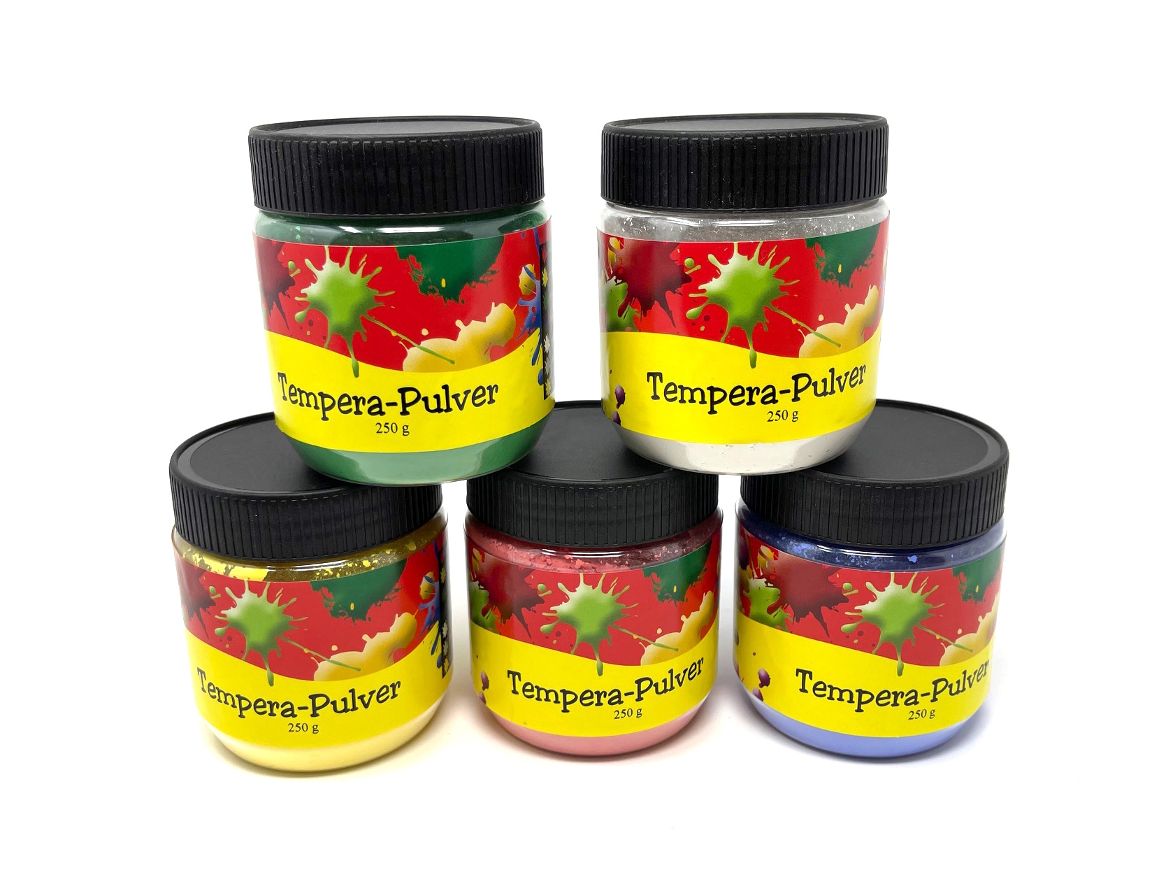 Tempera-Puder, 250g weiß