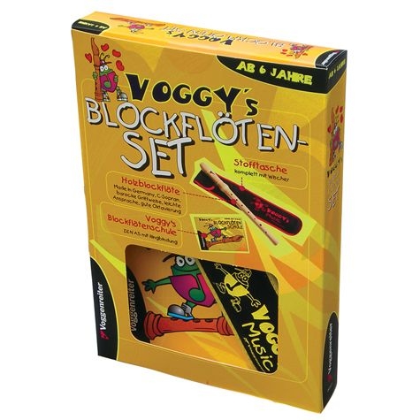 Voggys Blockflöten-Set C-Sopran