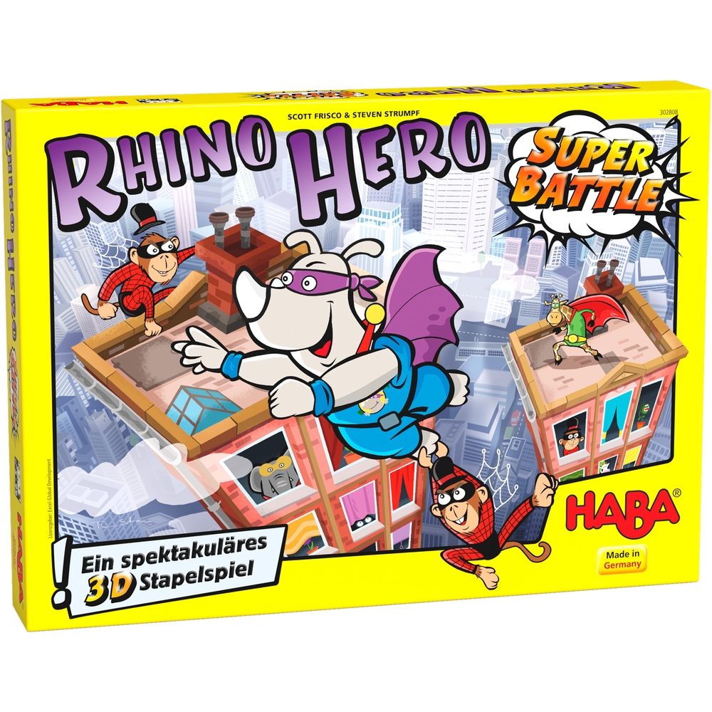 HABA Rhino Hero -Super Battle