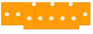 Mattensatz für Umklappturnwand Mattensatz für Umklappturnwand