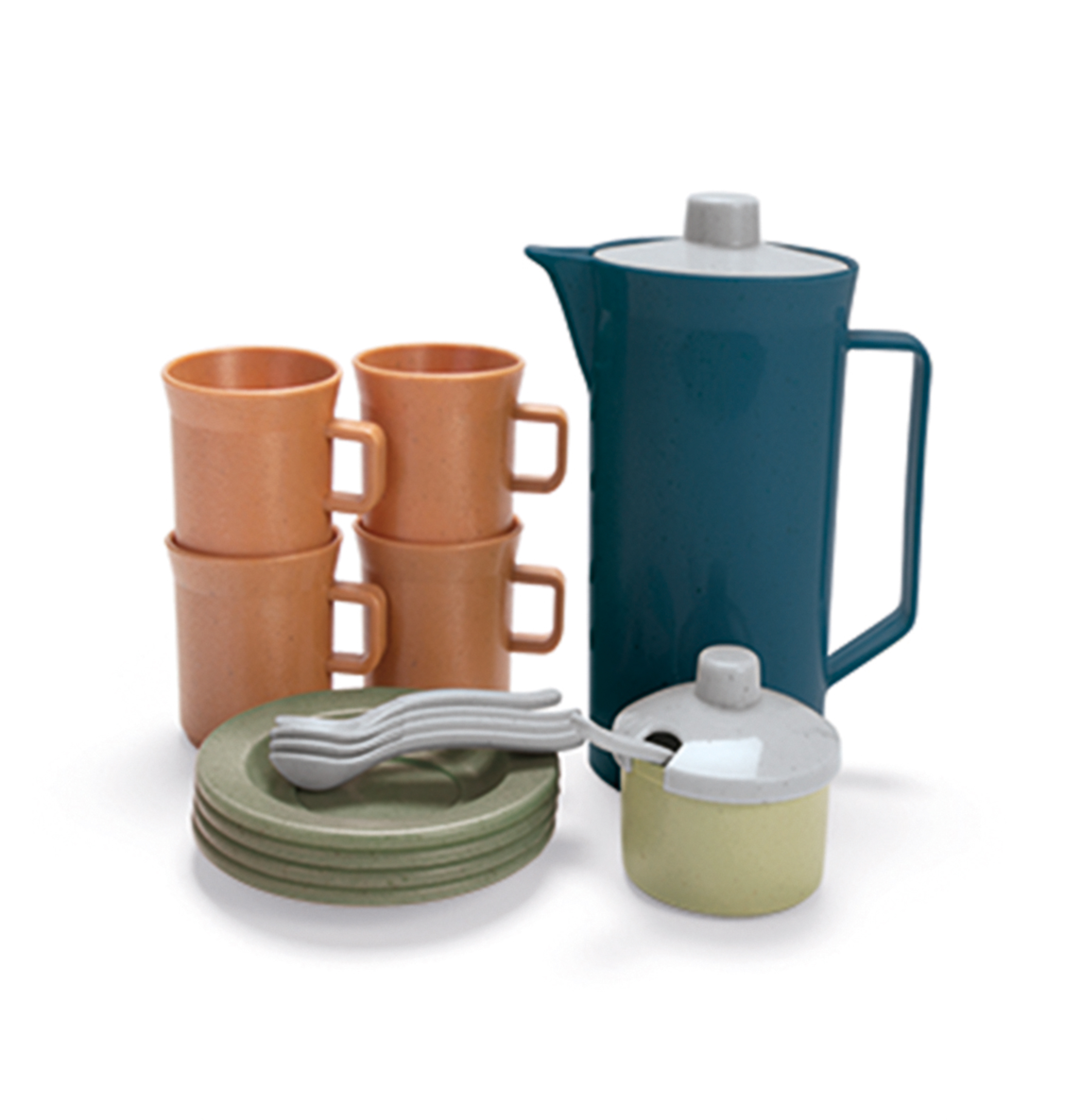 Dantoy BIO PLAST Kaffeeservice Set 17 Teile Dantoy BIO PLAST Kaffeeservice Set 17 Teile