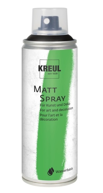 Matt-Spray 200 ml schwarz
