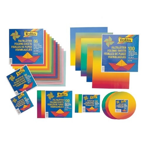 Faltblätter Regenbogen-Buntpapier Faltblätter Regenbogen-Buntpapier