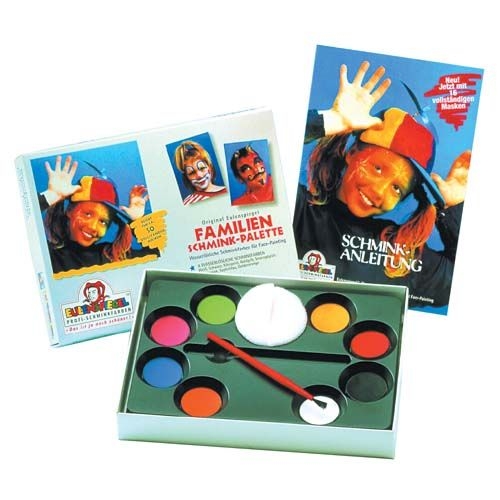 Schminke Familien-Palette 8 Farben Schminke Familien-Palette 8 Farben