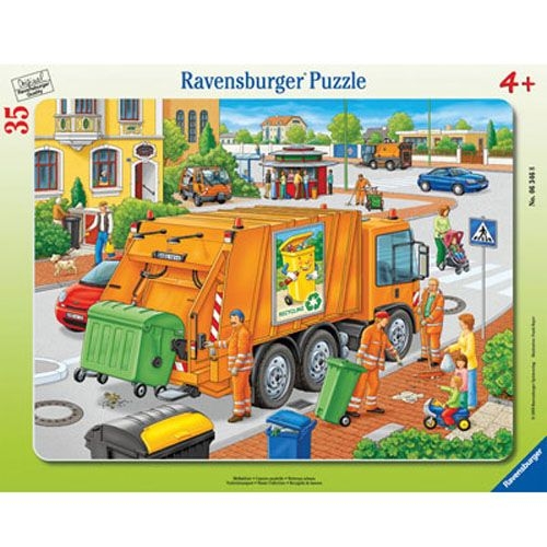 Ravensburger Kinderpuzzle "Müllabfuhr"