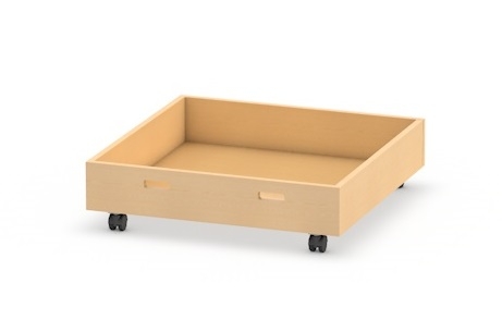 Rollkasten für Quadratpodest klein Rollkasten für Quadratpodest klein