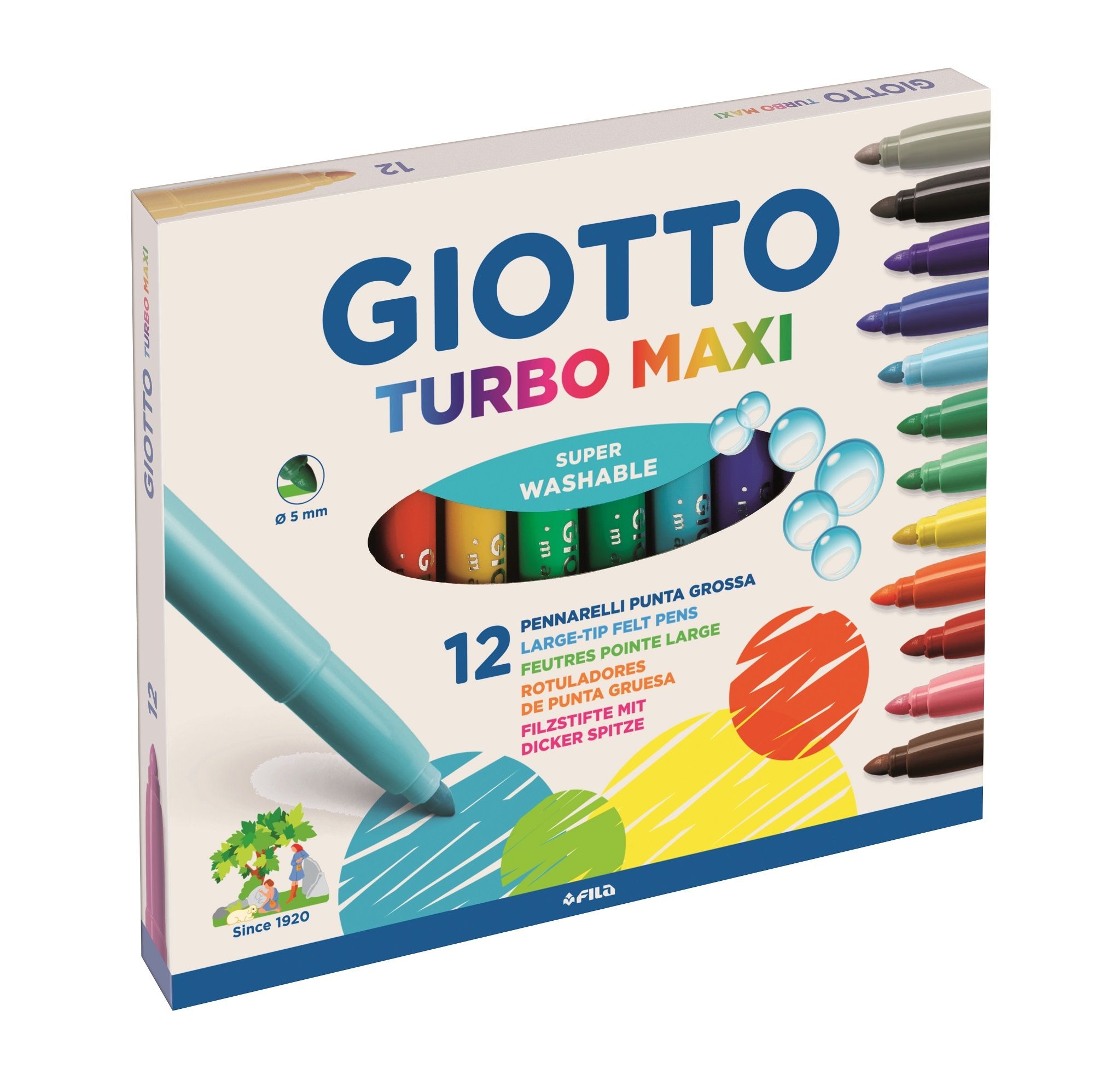 GIOTTO Turbo Maxi, 12er Set GIOTTO Turbo Maxi, 12er Set