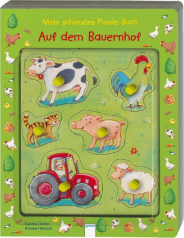 Auf dem Bauernhof - Mein schönstes Puzzle Buch Auf dem Bauernhof - Mein schönstes Puzzle Buch