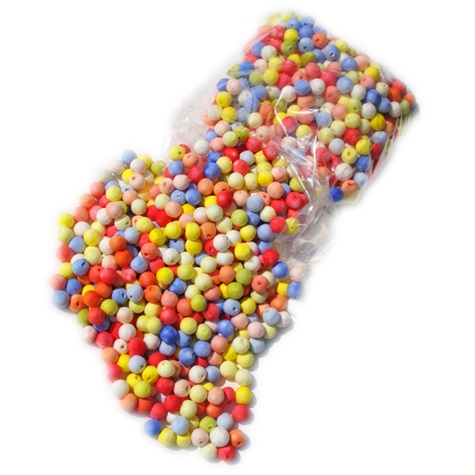 Wattekugeln Ø 18 mm, bunt sortiert, 1000 Stk. Wattekugeln Ø 18 mm, bunt sortiert, 1000 Stk.