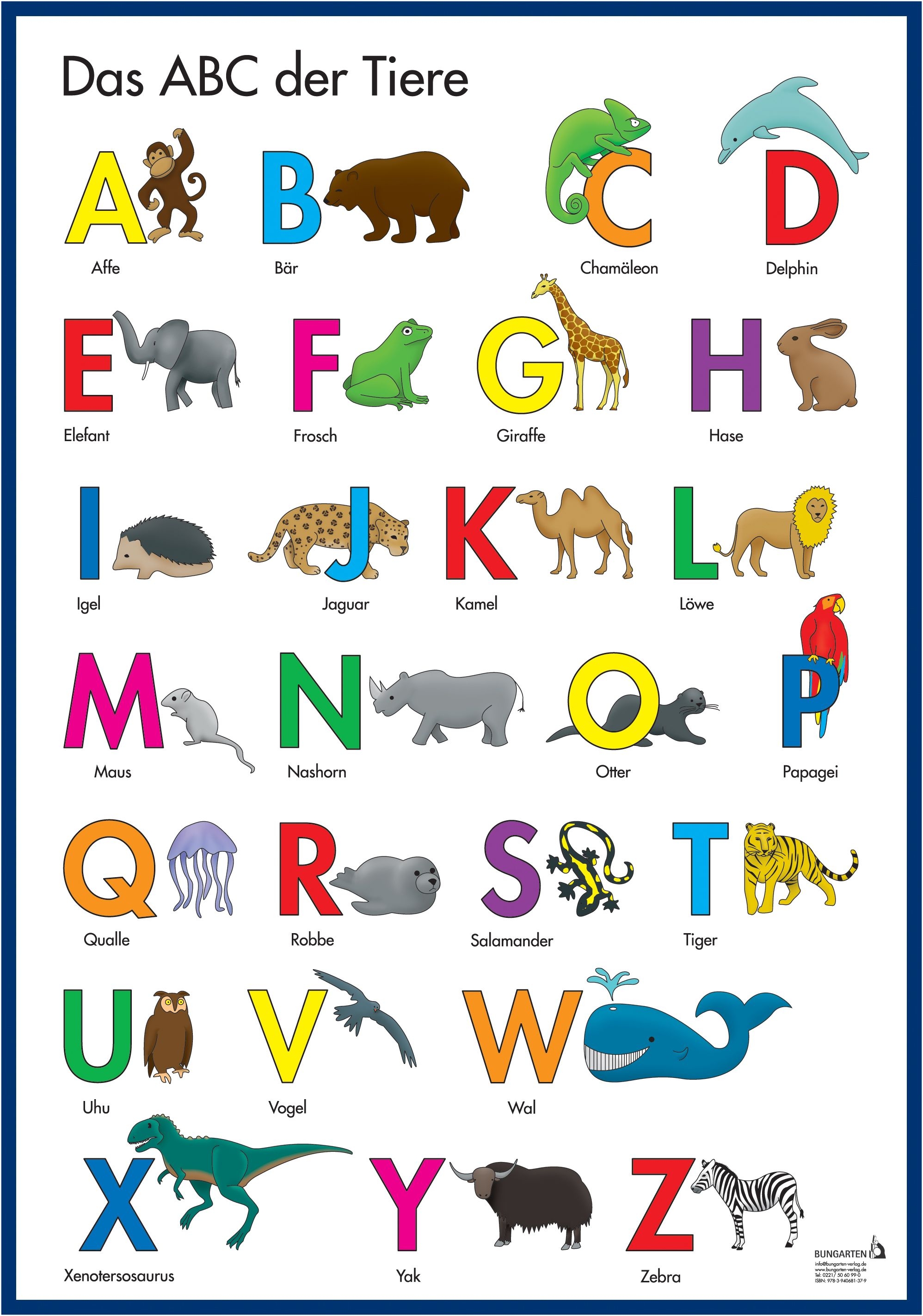 ABC-Sprachförderposter ABC-Sprachförderposter