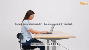Sanus®-Gesundheitsstuhl Leder LH